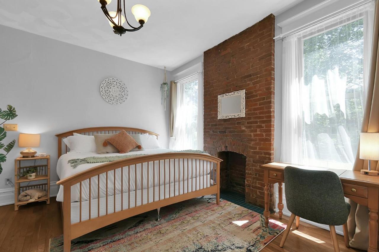 Modern Boho Stylish 1Br Near Dt On Historic Street Lägenhet Columbus Exteriör bild